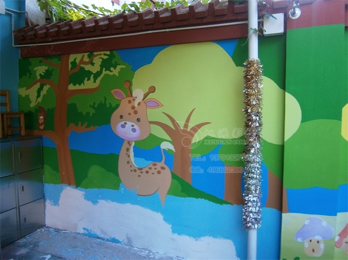 雨禾幼兒園墻繪