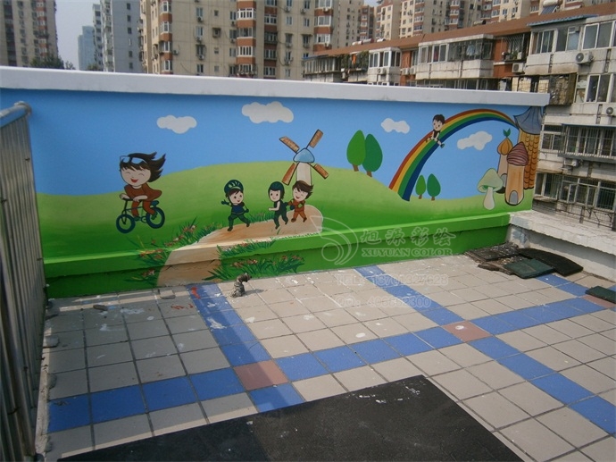 北京雨禾幼兒園墻繪