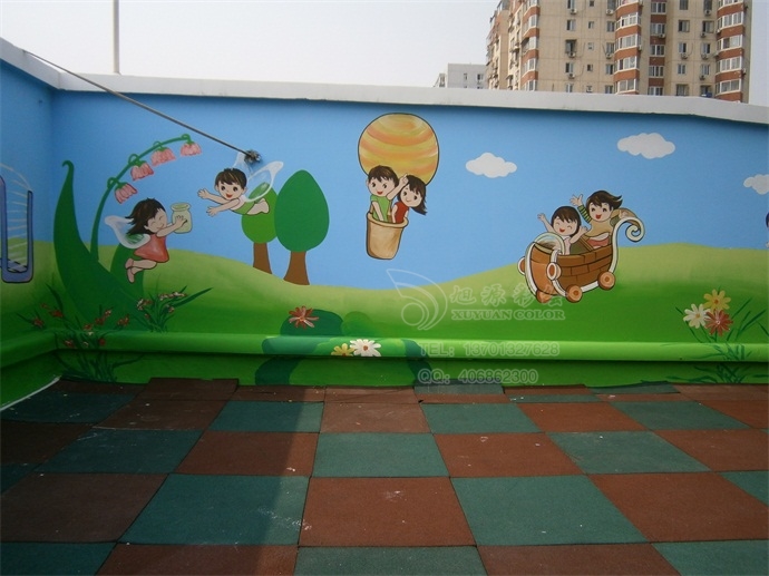 北京雨禾幼兒園墻繪
